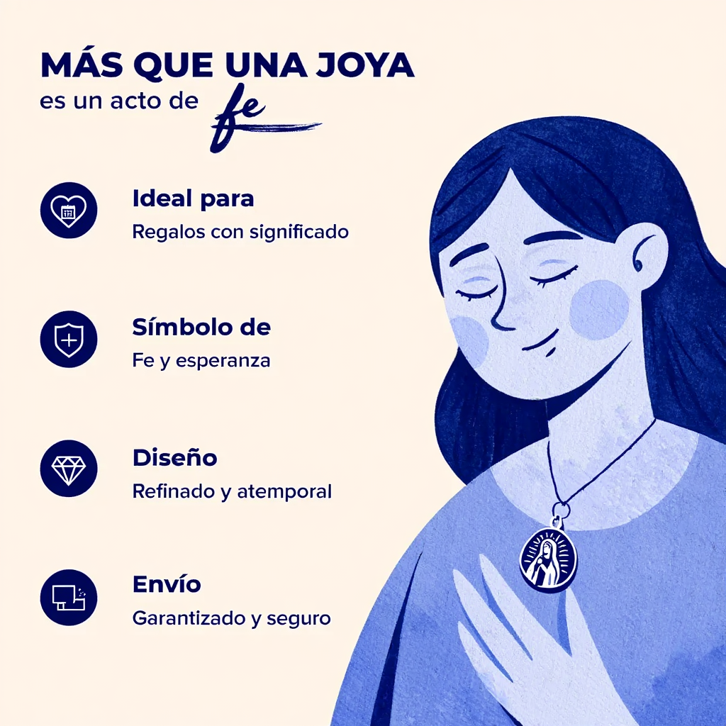 Collar de la Virgen de Guadalupe Blessora