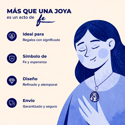 Collar de la Virgen de Guadalupe Blessora